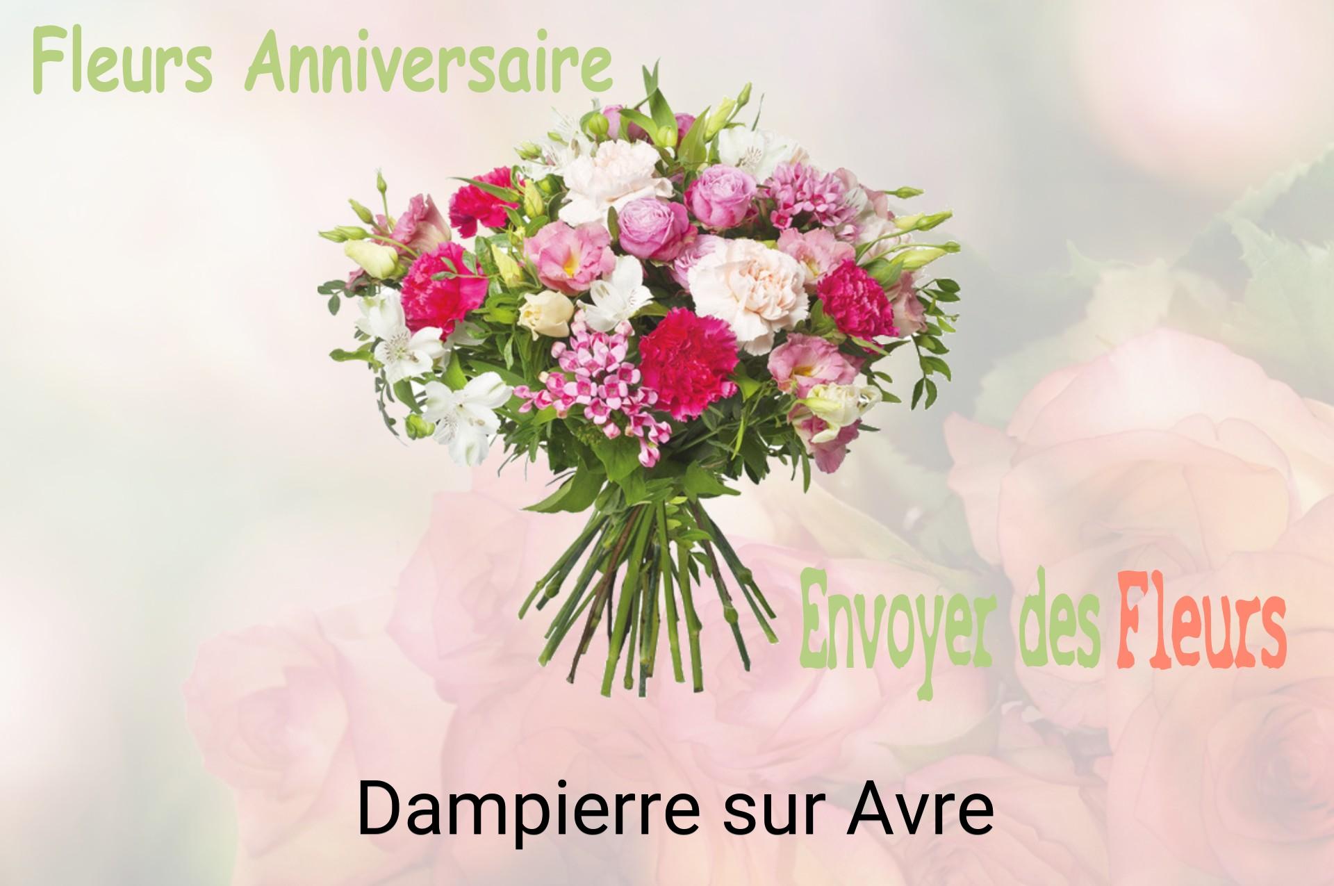 Bouquet de fleurs d’anniversaire livré à Dampierre-sur-Avre